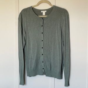 Frosted Green Cardigan